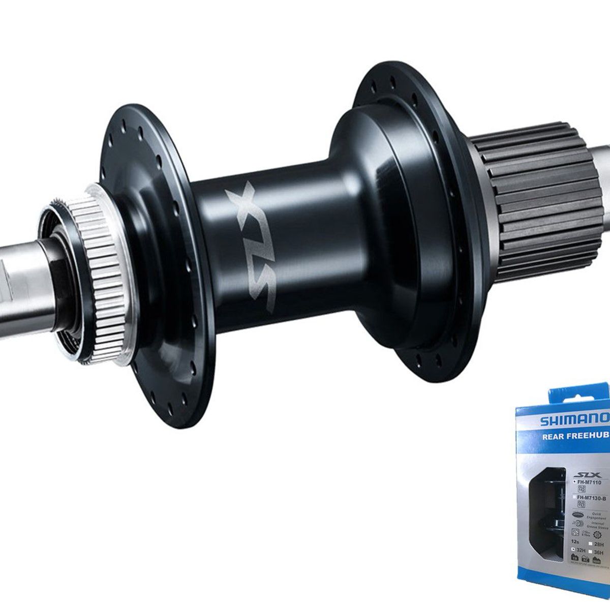 SHIMANO - Manzana Trasera Shimano Slx M7110-b Boost 12v 148mm E-thru