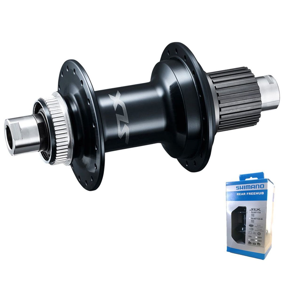 SHIMANO - Manzana Trasera Shimano Slx M7110-b Boost 12v 148mm E-thru