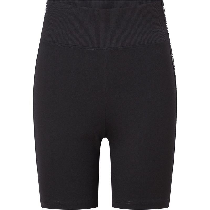 CALVIN KLEIN - Shorts De Ciclista De Punto Milano Negro Mujer Negro Calvin Klein