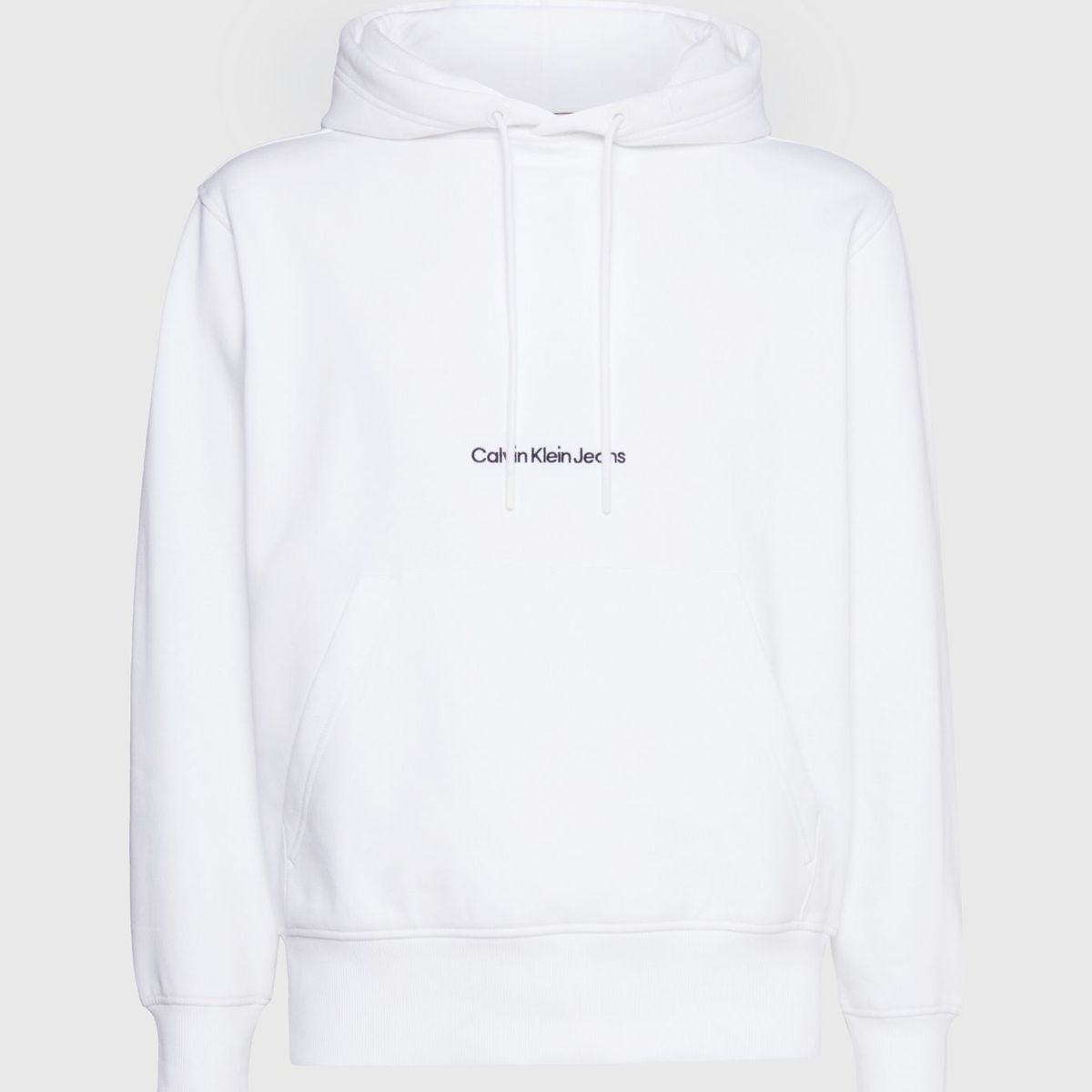 CALVIN KLEIN - Sudadera Con Capucha Y Logo Hombre Blanco Hombre Blanco Calvin Klein