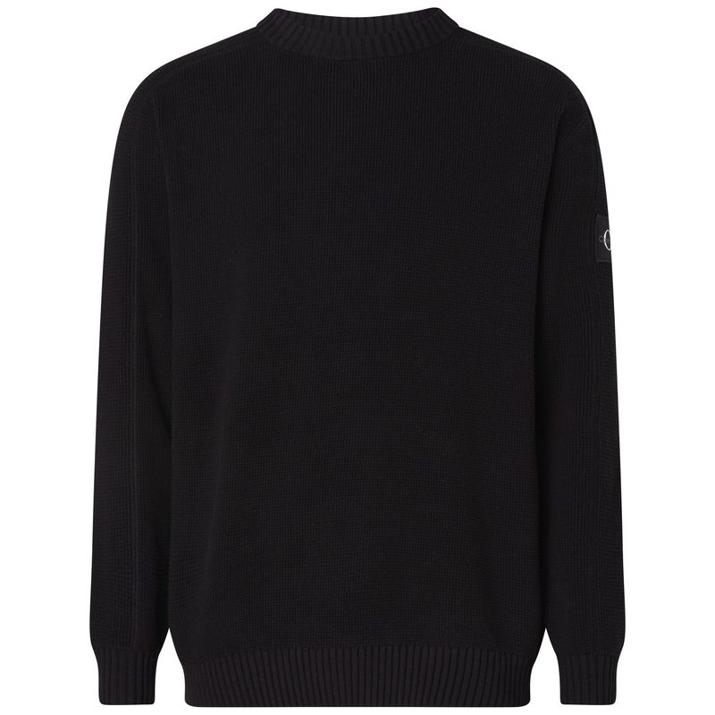 CALVIN KLEIN - Camiseta Manga Larga Negro Hombre Negro Calvin Klein