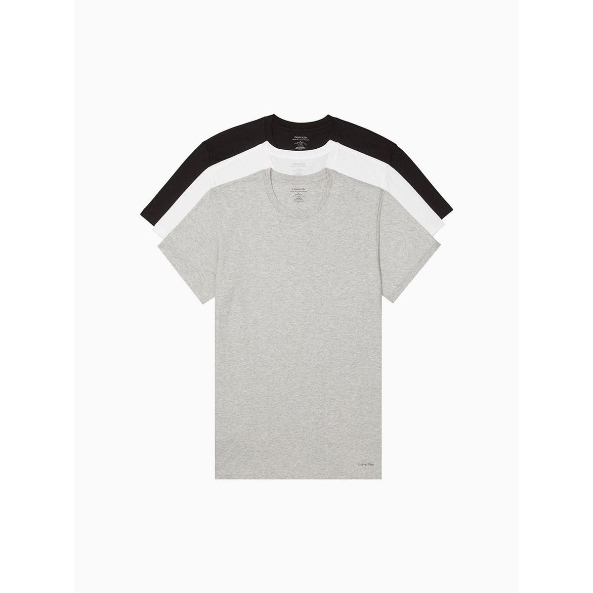 CALVIN KLEIN - Pack De 3 Camisetas Cuello Redondo Calvin Klein