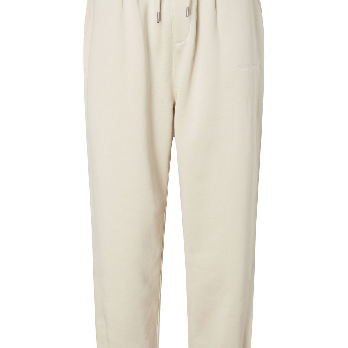 CALVIN KLEIN - Jogger Beige Holgado De Algodón Orgánico Calvin Klein