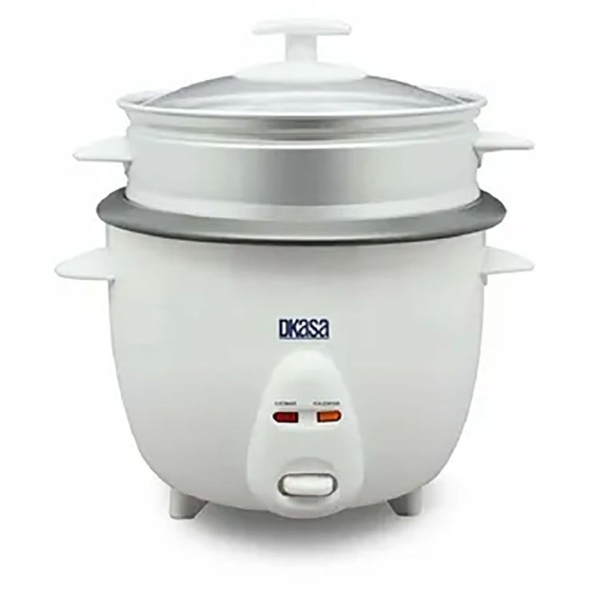 DKASA - Olla Arrocera Dkasa de 1.8 Libras Blanca RC-B1.8LV3A