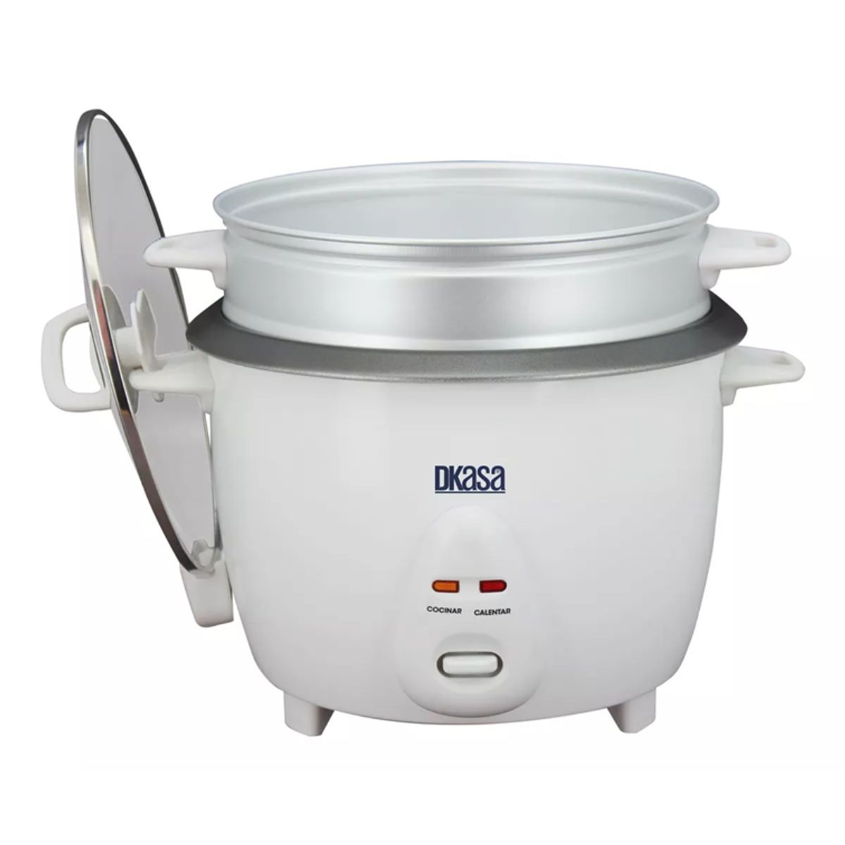 DKASA - Olla Arrocera Dkasa de 1.8 Libras Blanca RC-B1.8LV3A