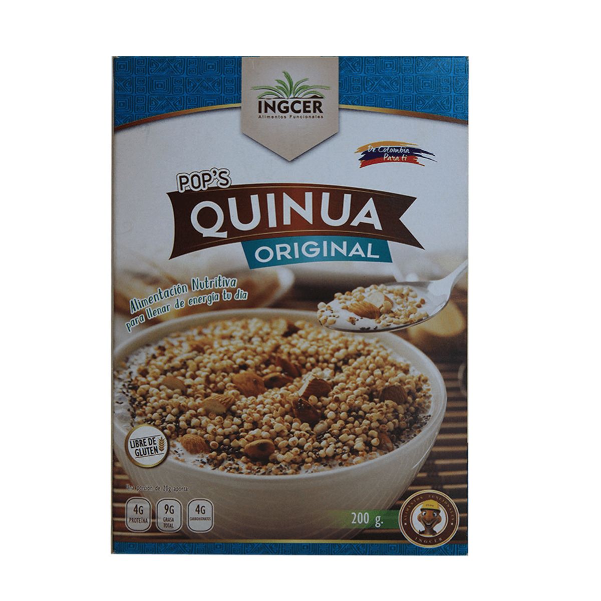 GENERICO - Cereal Ingcer Quinua Original X 200Gr