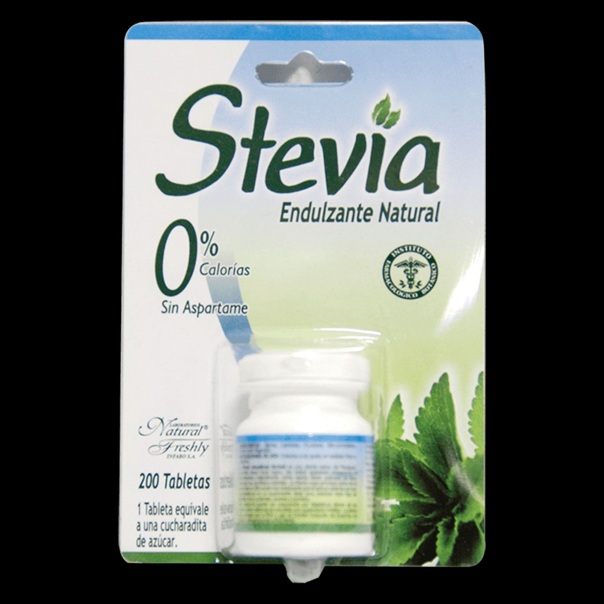 NATURAL FRESHLY - Stevia  Endulzante X 200 Tabletas