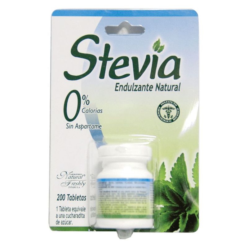 NATURAL FRESHLY - Stevia  Endulzante X 200 Tabletas