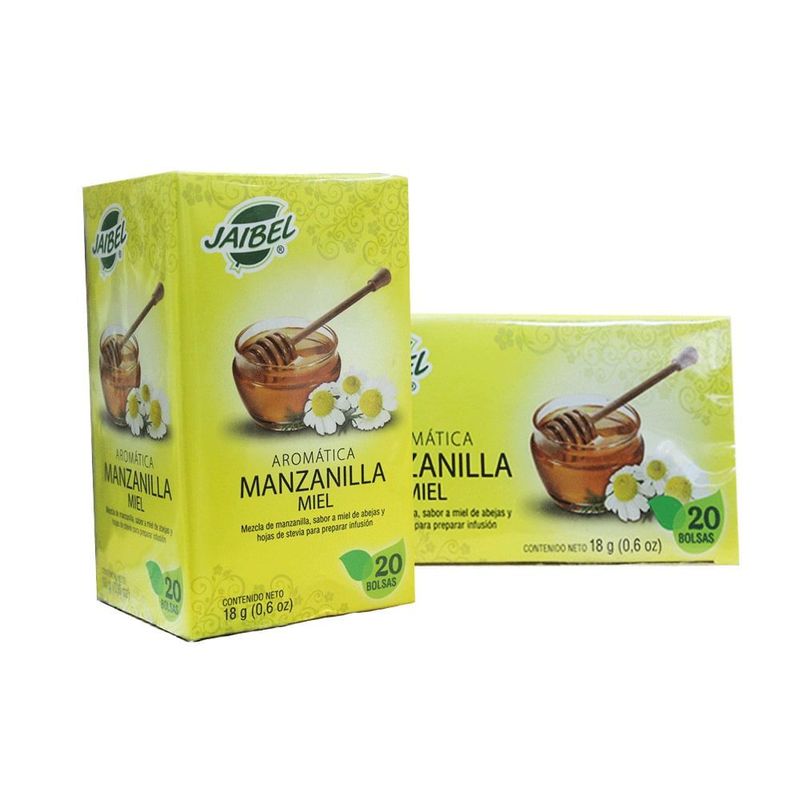 JAIBEL - Aromatica Jaibel Manzanilla Miel X 20Und