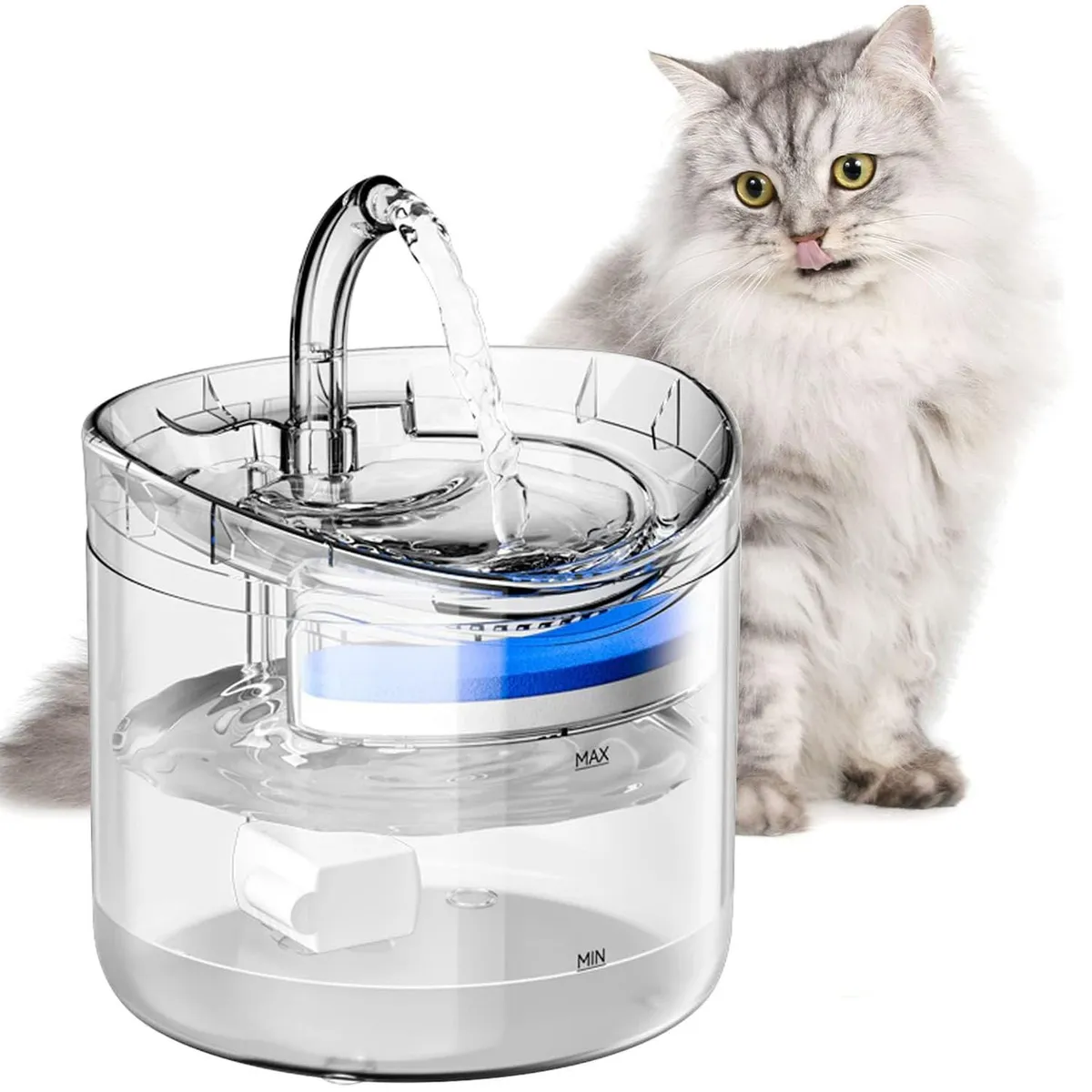 ONE PIXEL - Fuente De Agua Gatos Bebedero Automatico Dispensador Agua