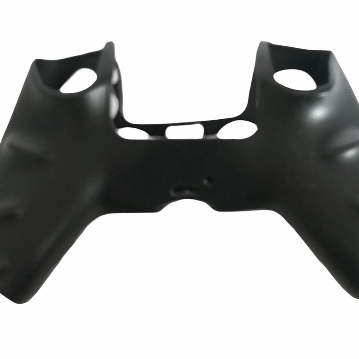 GENERICO - Funda Protector En Silicona Negra Compatible Control Ps5