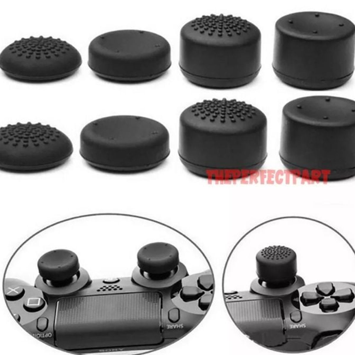 GENERICO - 8 Freeks / Caps Compatibles Para Control Xbox One / Ps4