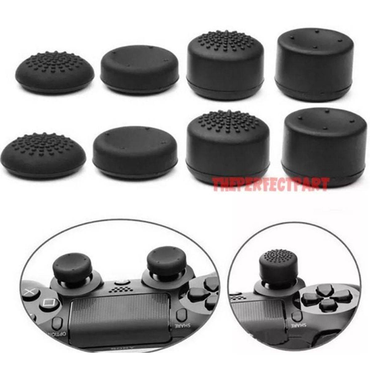 GENERICO - 8 Freeks / Caps Compatibles Para Control Xbox One / Ps4