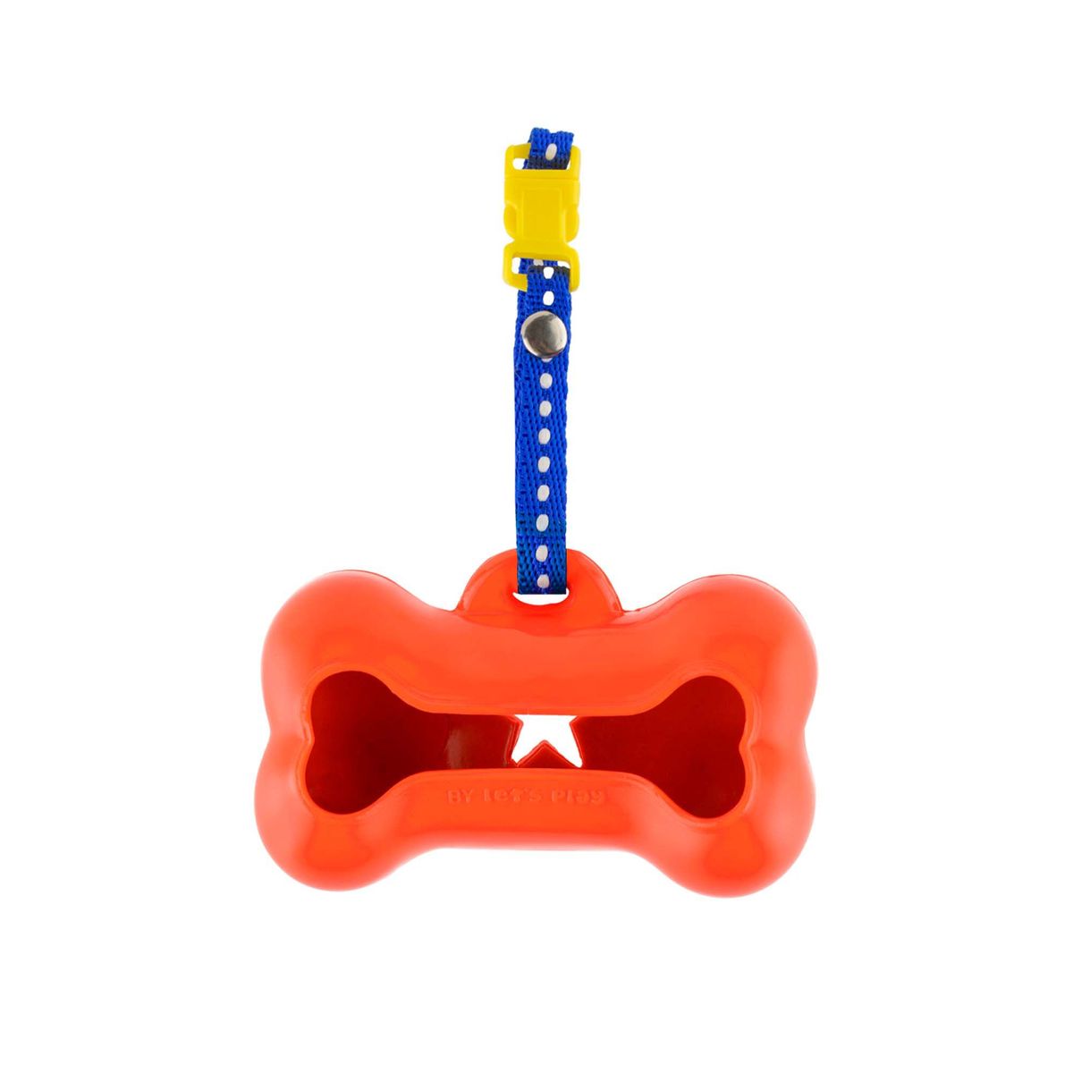 ENERGY PLUS - Eco Porta Bolsas para Perro en Goma Atoxica Naranja