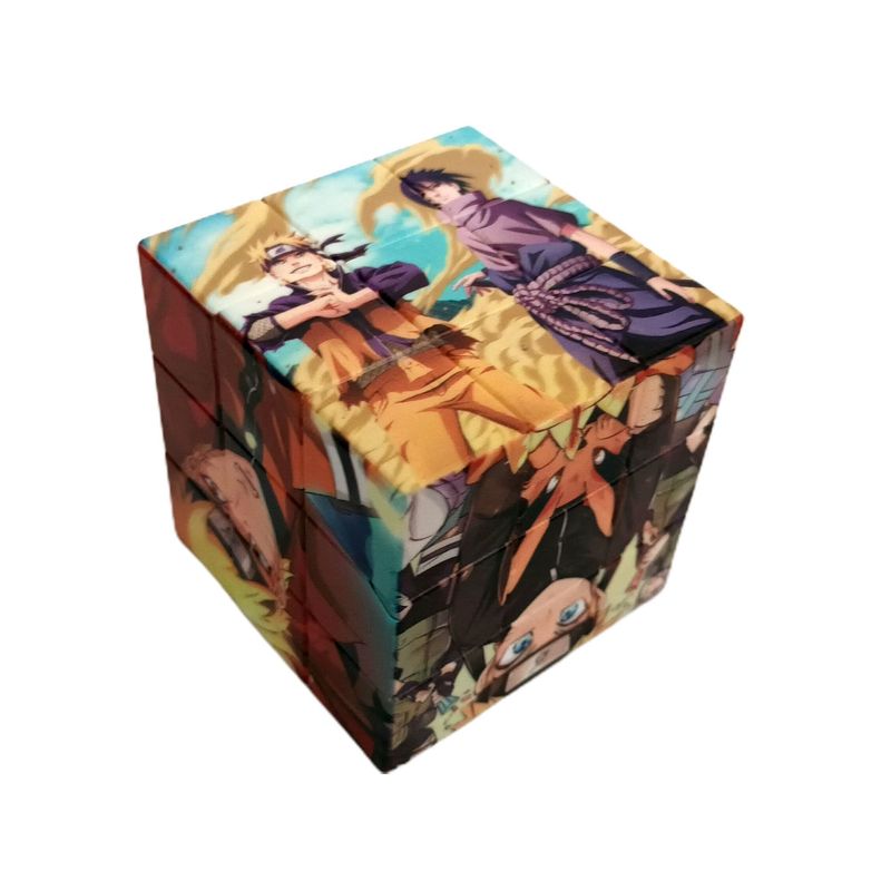 GENERICO - Cubo Rubik Para Niños Naruto 3x3 Juguetes Para Niños