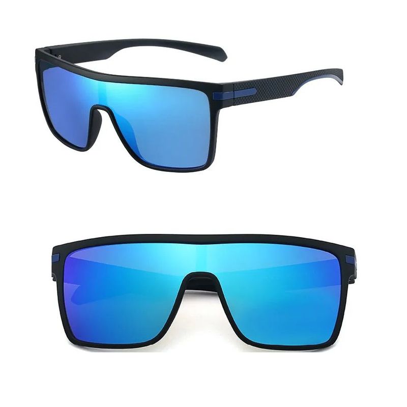 GENERICO - Gafas de Sol Deportivas Cuadradas Crixalis Azul