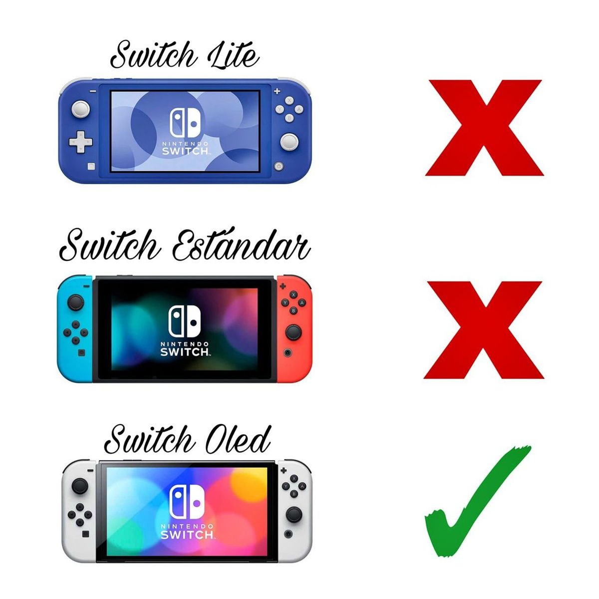 GENERICO - Acrilico Protector De Diseño Sheikah Para Switch Oled