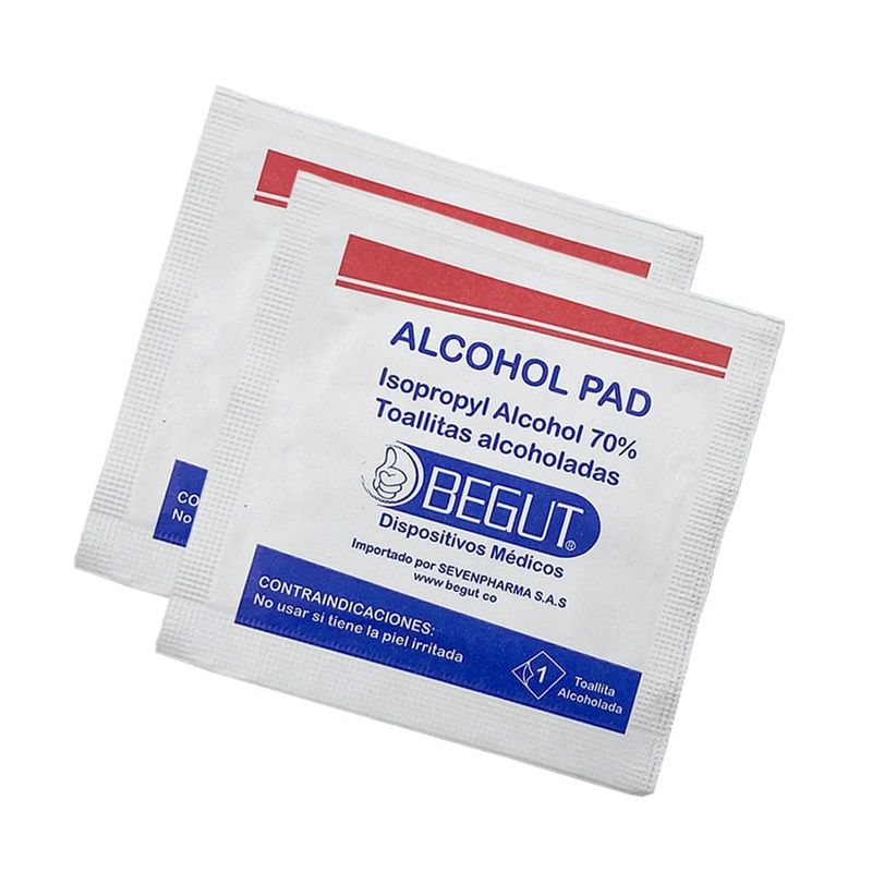 BEGUT - Toallitas Begut Con Alcohol X 100Und