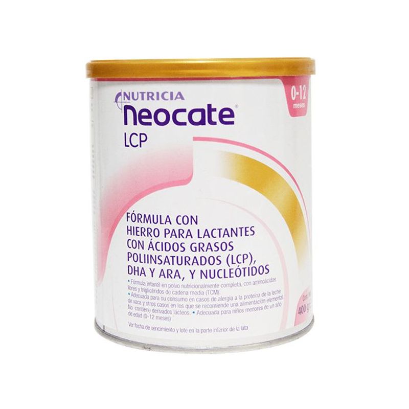 NEOCATE - F.I NEOCATE LCP CON HIERRO X 400 GRAMOS
