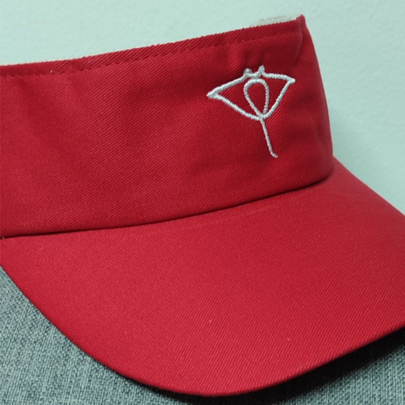 MANTARRAYA BEACHWEAR - Visera Deportiva Sombrero de Playa Gorra Verano - Verde oscuro