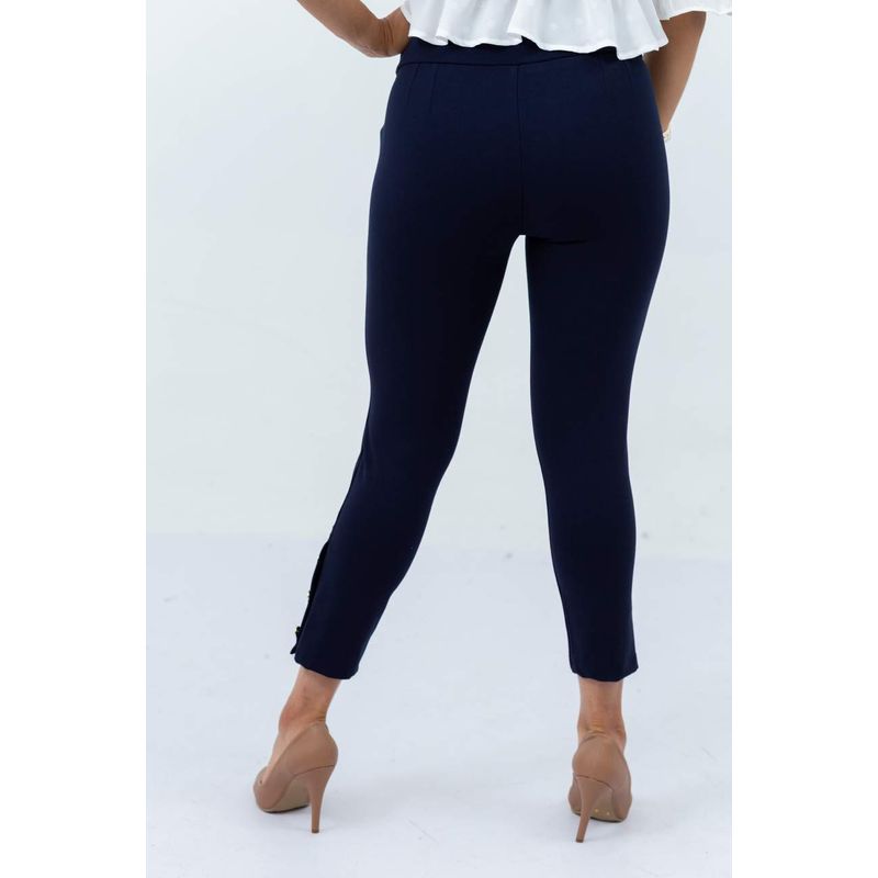 L Y H - Leggins Para Mujer Azul Marca L&H