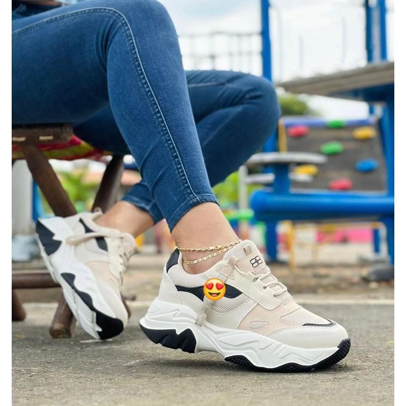 EVEGONZ - Tenis Casual Mujer Zapatillas Deportivas Calzado Irformal UrbanO