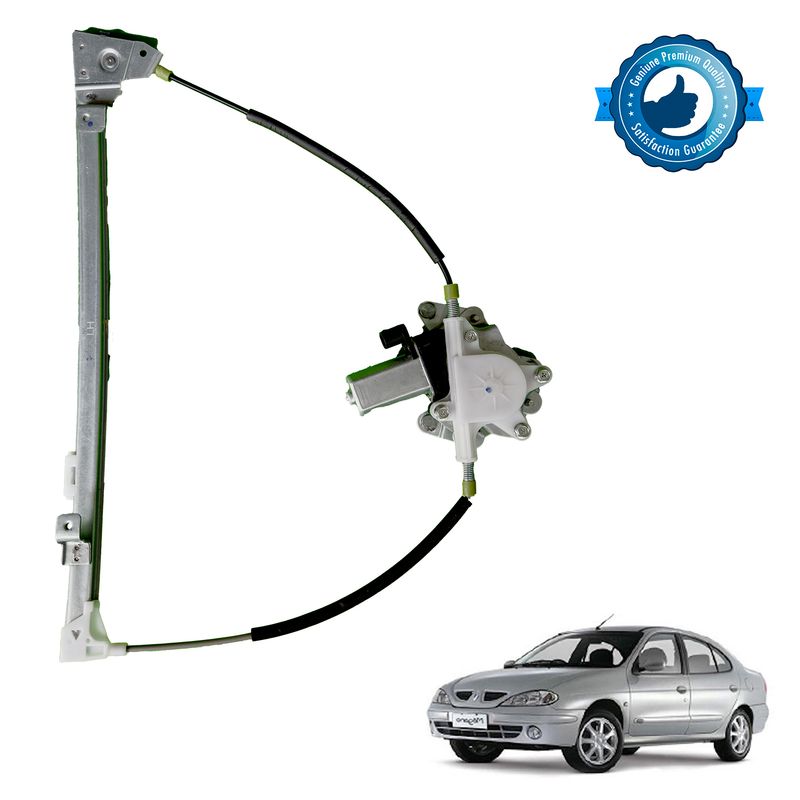 IMCOPARTES - Cremallera elevavidrio Megane Classic Delantera Izquierda