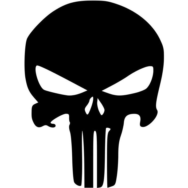 VANIDADES COLLECTIONS - Parche Aplique termoadhesivo para ropa the punisher