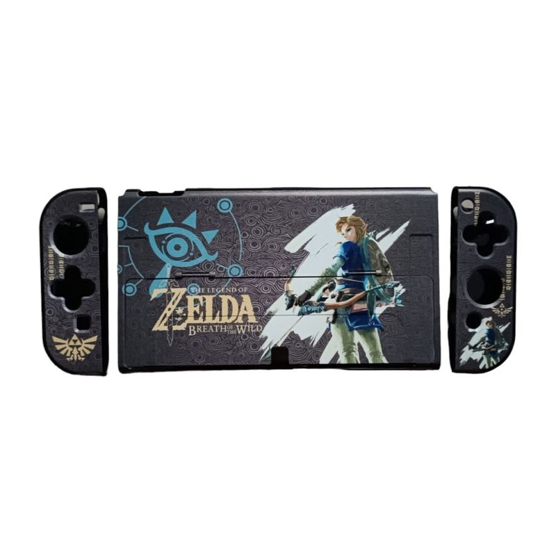 GENERICO - Acrilico Protector De Diseño Zelda Botw Para Switch Oled