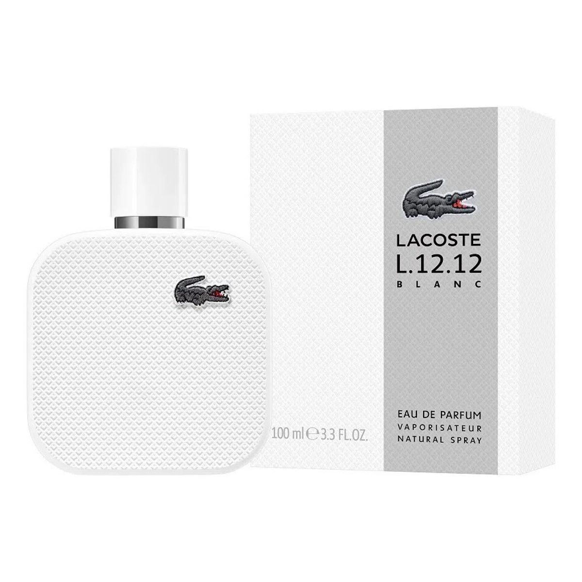 LACOSTE - Perfume Lacoste L.12.12 Blanc EDP Hombre 100 ml