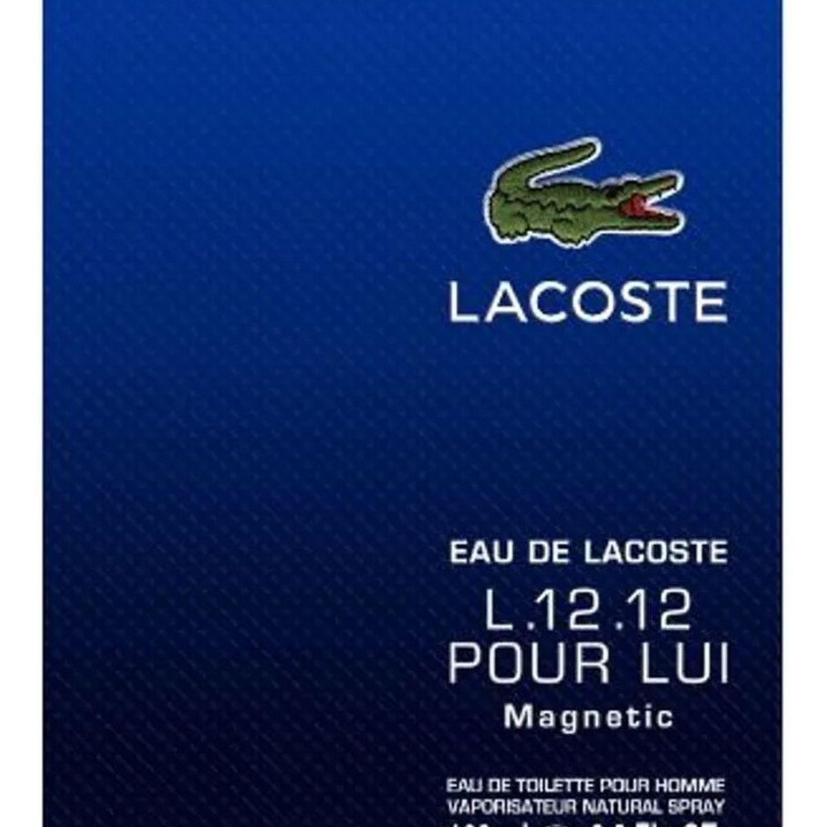 LACOSTE - Lacoste L.12.12 Magnetic Pour Lui 100 Ml Edt