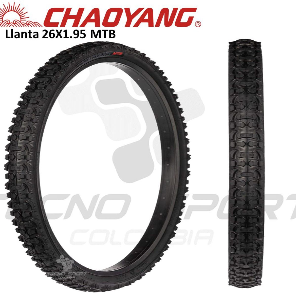 CHAOYANG - Llanta Bicicleta Rin 26 X 1.95 Chaoyang Mtb