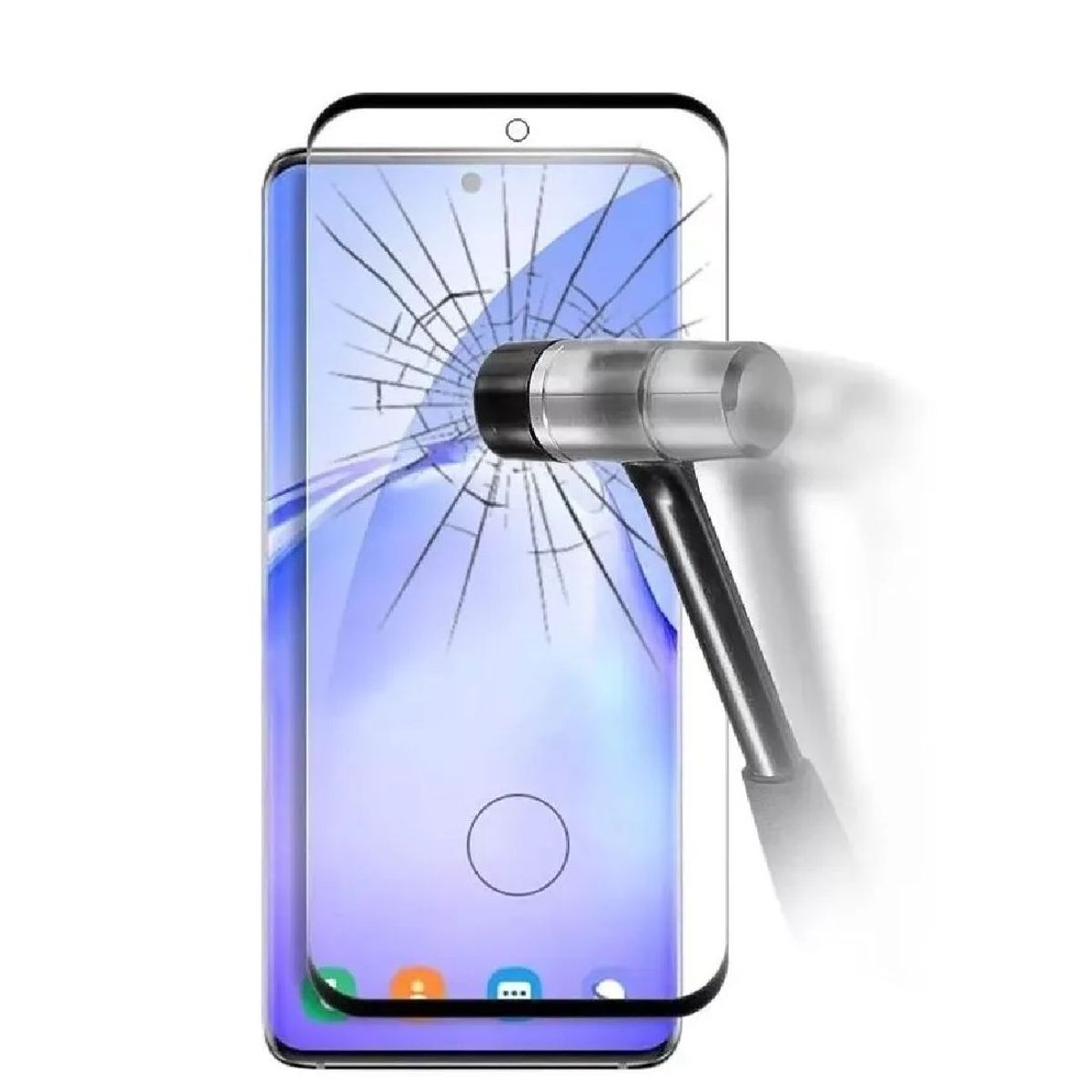 GENERICO - Vidrio Curvo Premium Templado Full Glue Para Samsung S23 Ultra