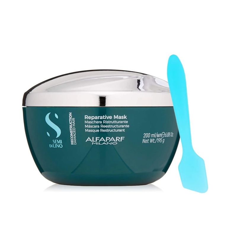 ALFAPARF MILANO - Mascarilla RePARATIVE Alfaparf Semi Di Lino 200ml Reestructurante