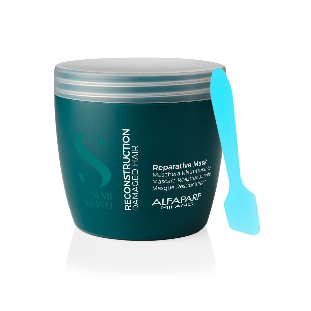 ALFAPARF MILANO - Mascarilla RePARATIVE Alfaparf Semi Di Lino 500ml Reestructurante