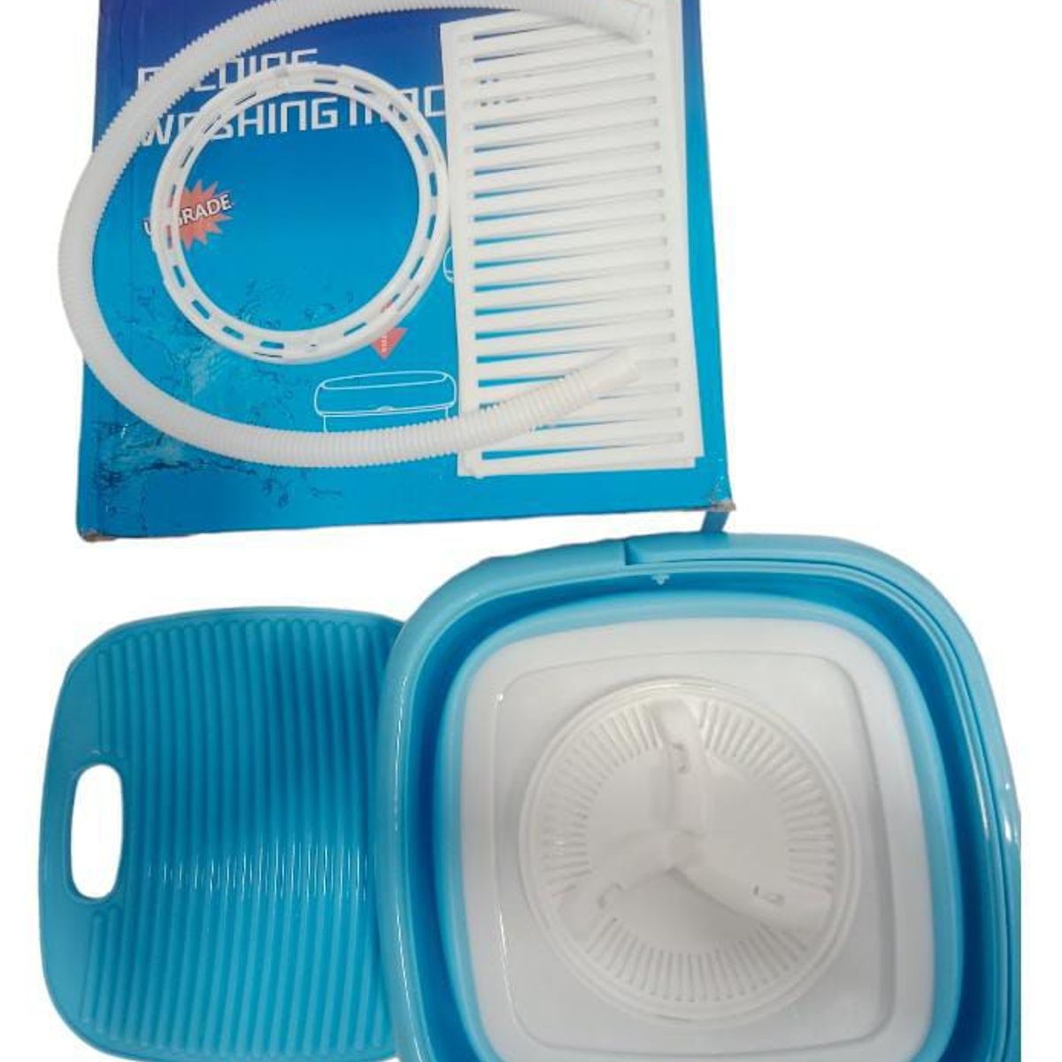 GENERICO - Mini Lavadora Portátil Eléctrica Plegable 7 Litros