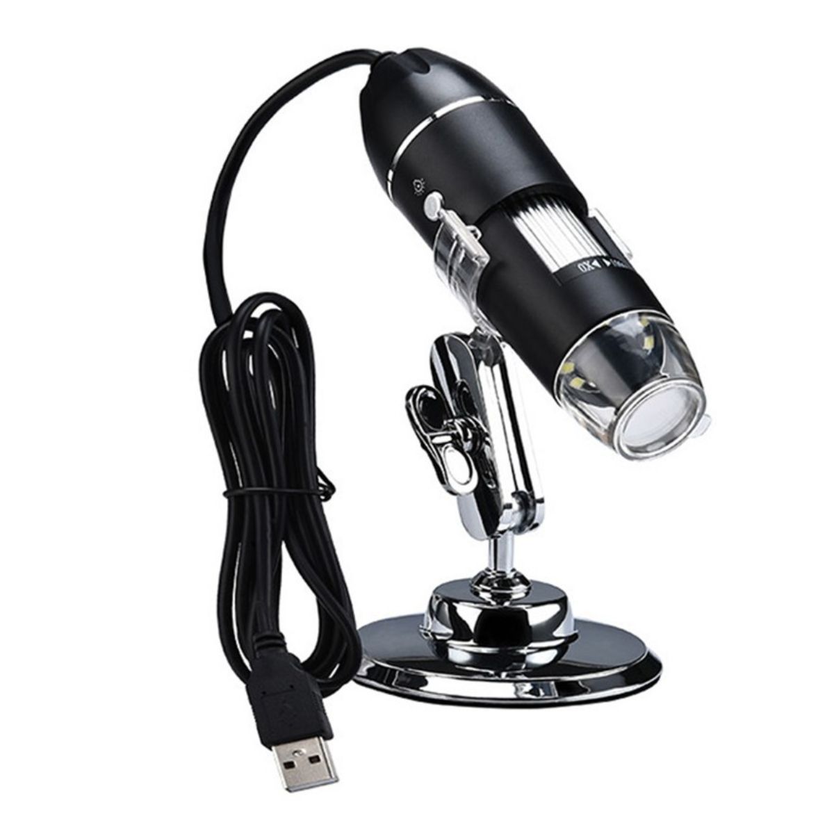 GENERICO - Microscopio Digital USB 1000x para Electrónica, Inspección y Educación
