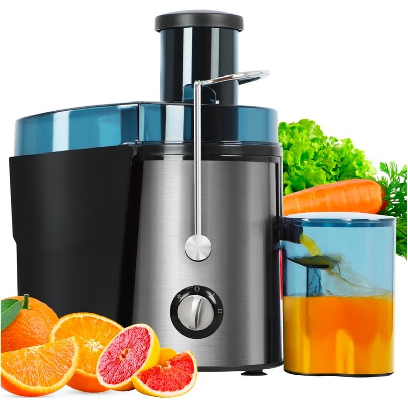 GENERICO - Extractor frutas verduras compacto potente 800w