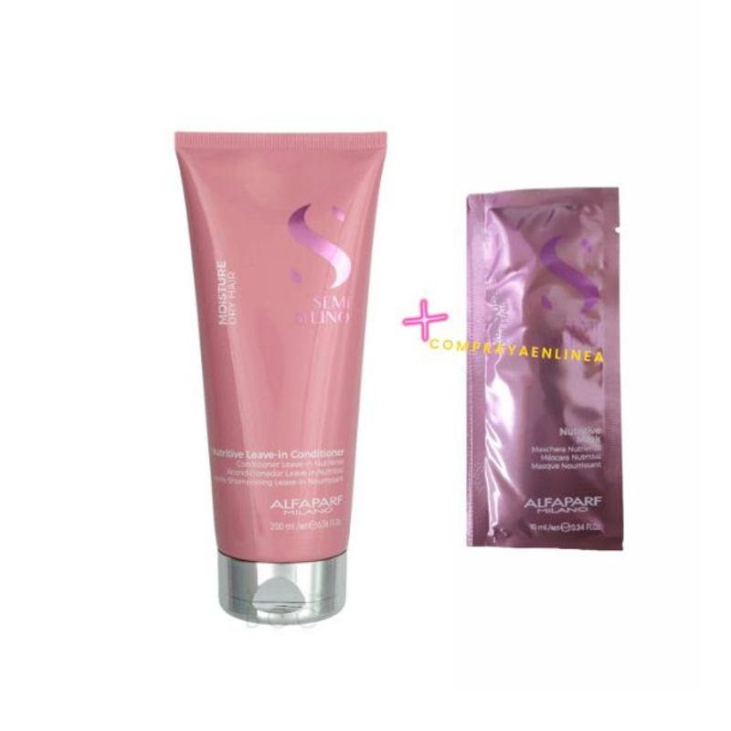 ALFAPARF MILANO - Acondicionador Nutritive Leave-In Alfaparf Semi Di Lino 200ML