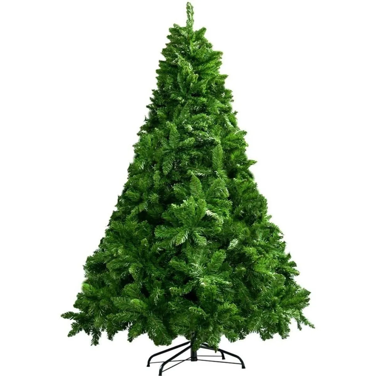JARDIMEX - JARDINMEX - Arbol De Navidad Artificial Plegable 210 cm Robusto Color Verde