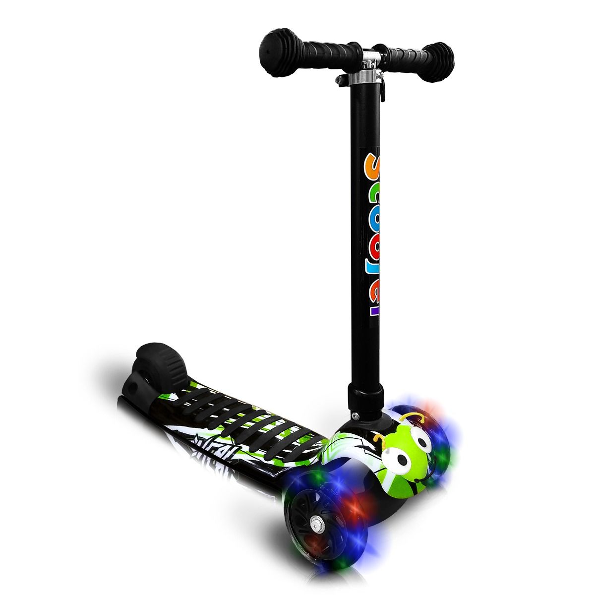 SWISSHOME DR HOFFMAN - PATINETA PARA NIÑOS SCOOTER COLORES LUCES