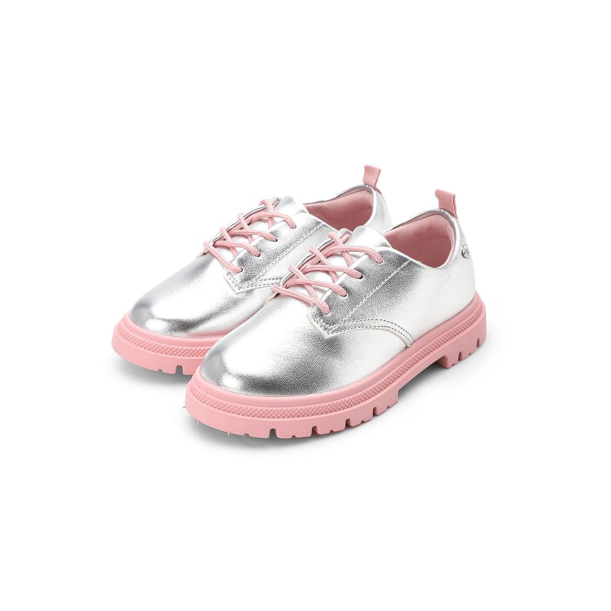 MOLEKINHA - Zapato Casual Plateado-Palo Rosa Molekinha