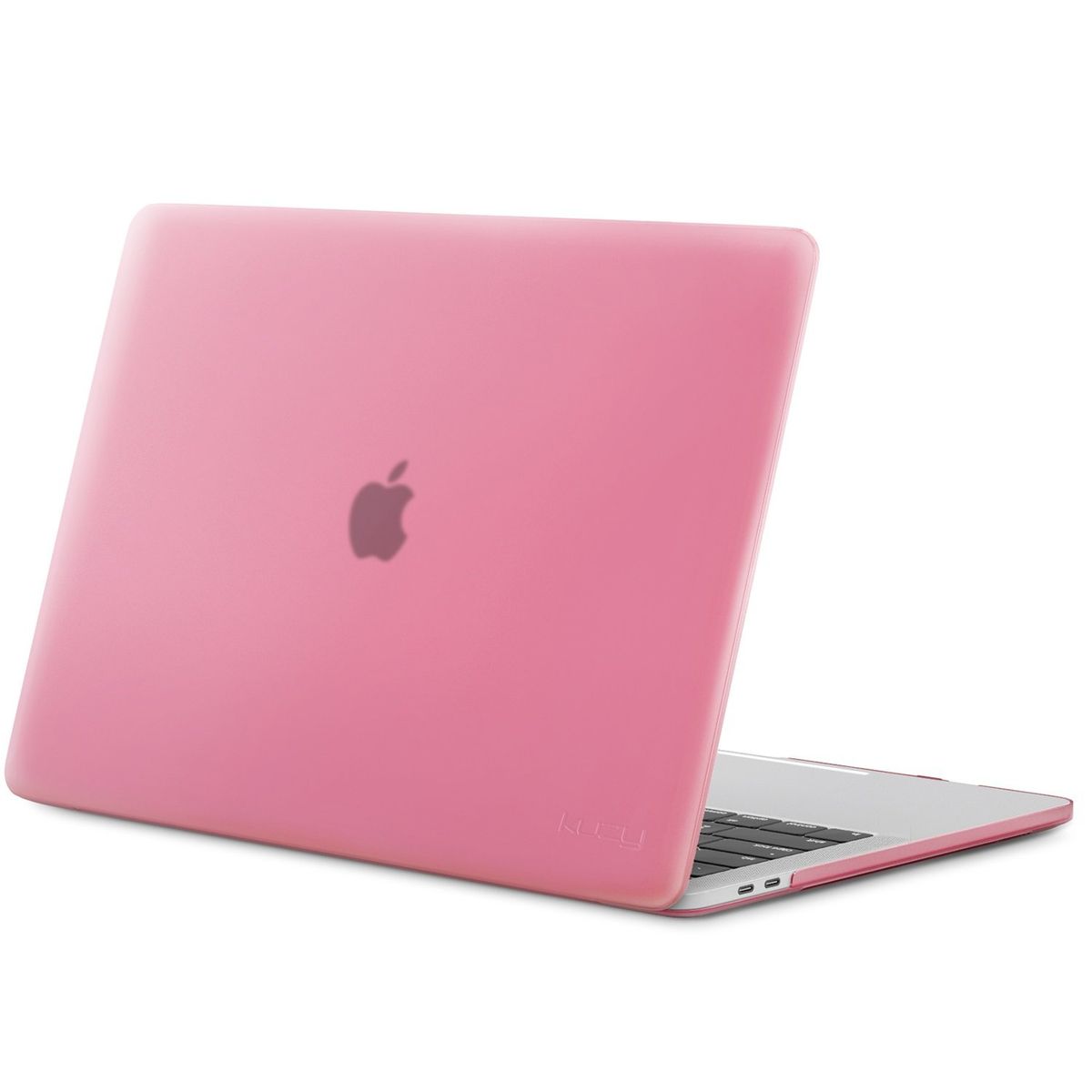 GENERICO - Carcasa + Protector Teclado Macbook Pro 13 Touchbar Antidesli - Rosado