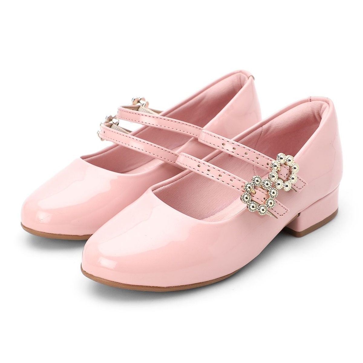MOLEKINHA - Zapato Casual Rosa-Dorado Molekinha