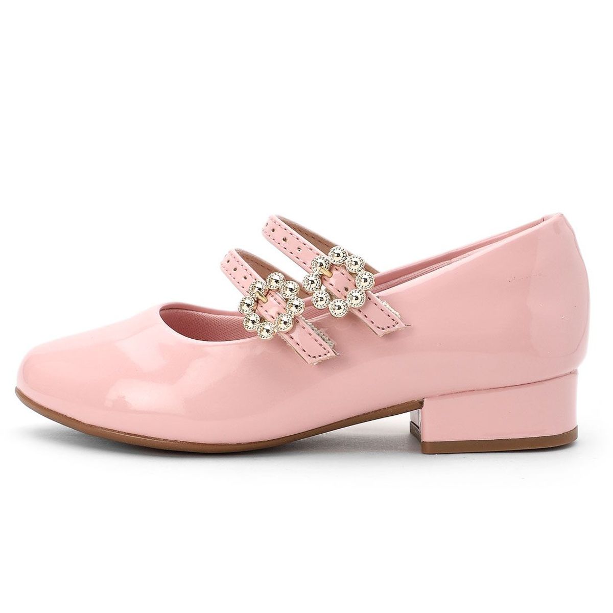 MOLEKINHA - Zapato Casual Rosa-Dorado Molekinha