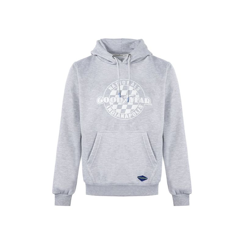 GOODYEAR - HOODIE GRISBLANCO GOODYEAR HUDSON-B