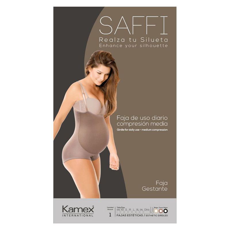 GENERICO - Faja Gestante Saffi Talla S Beige X 1und