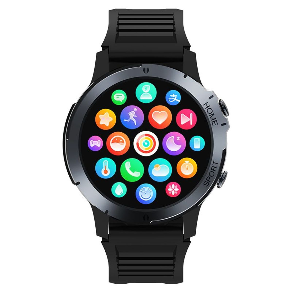 GENERICO - Reloj Inteligente BE-35 Negro Smart Watch