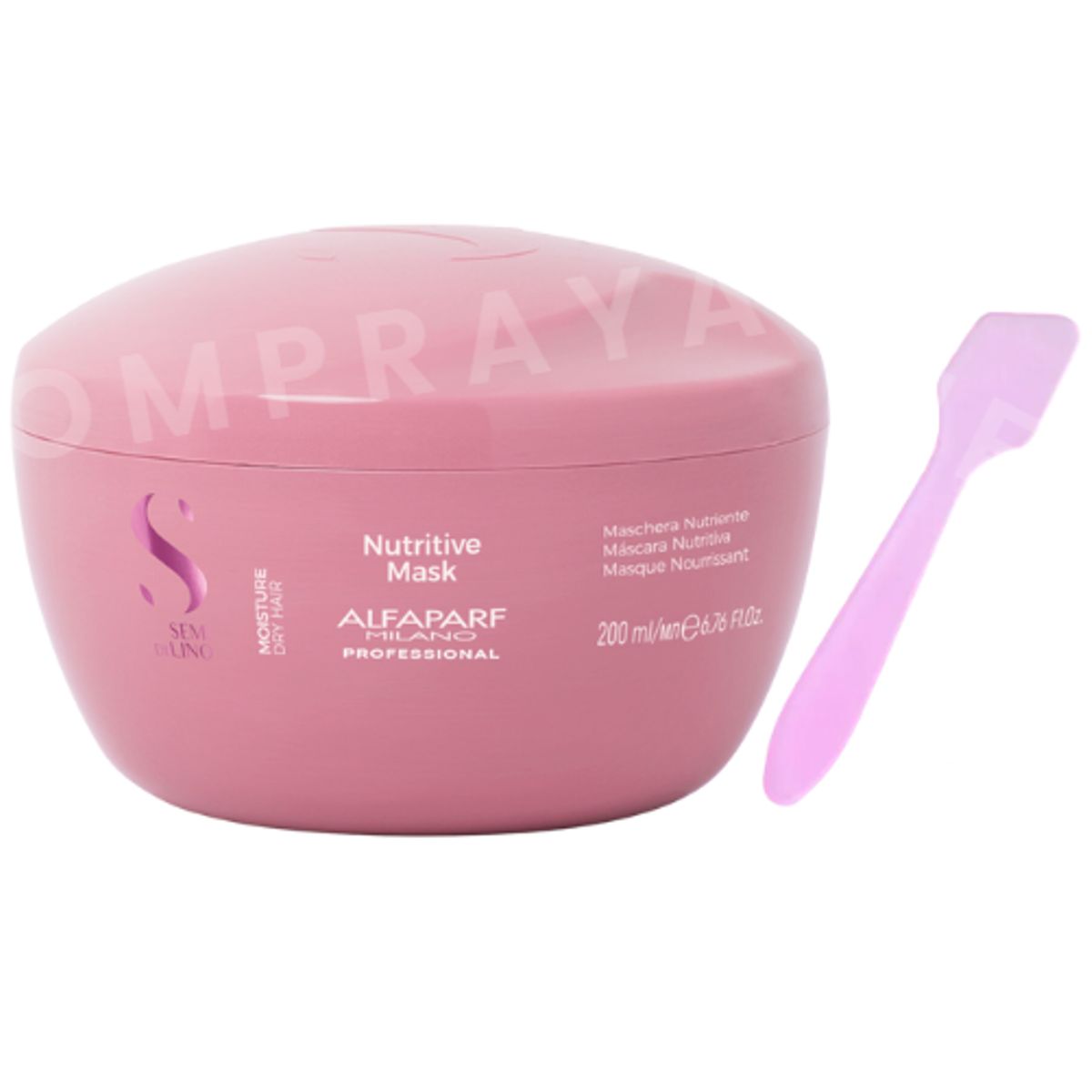 ALFAPARF MILANO - Mascarilla nutritive Alfaparf Semi Di Lino 200ML  MOISTURE