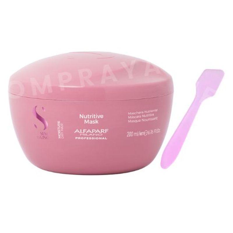 SCHWARZKOPF - Mascarilla nutritive Alfaparf Semi Di Lino 200ML  MOISTURE